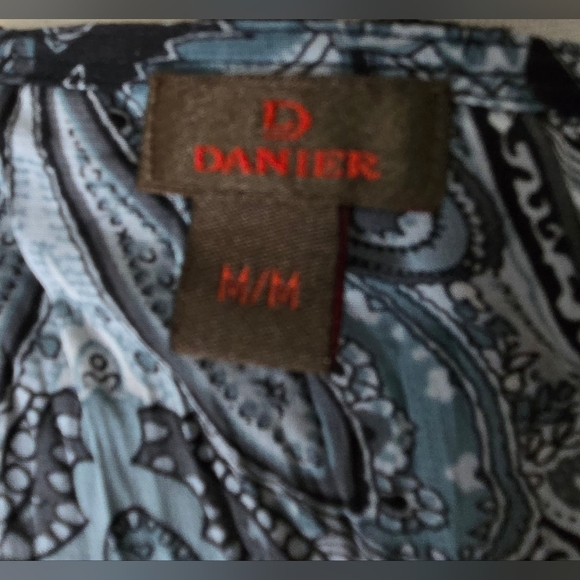 Danier Midi Western Whimsigoth Gothcore Sheer Paisley Floral Velvet Size M Skirt - Picture 6 of 9